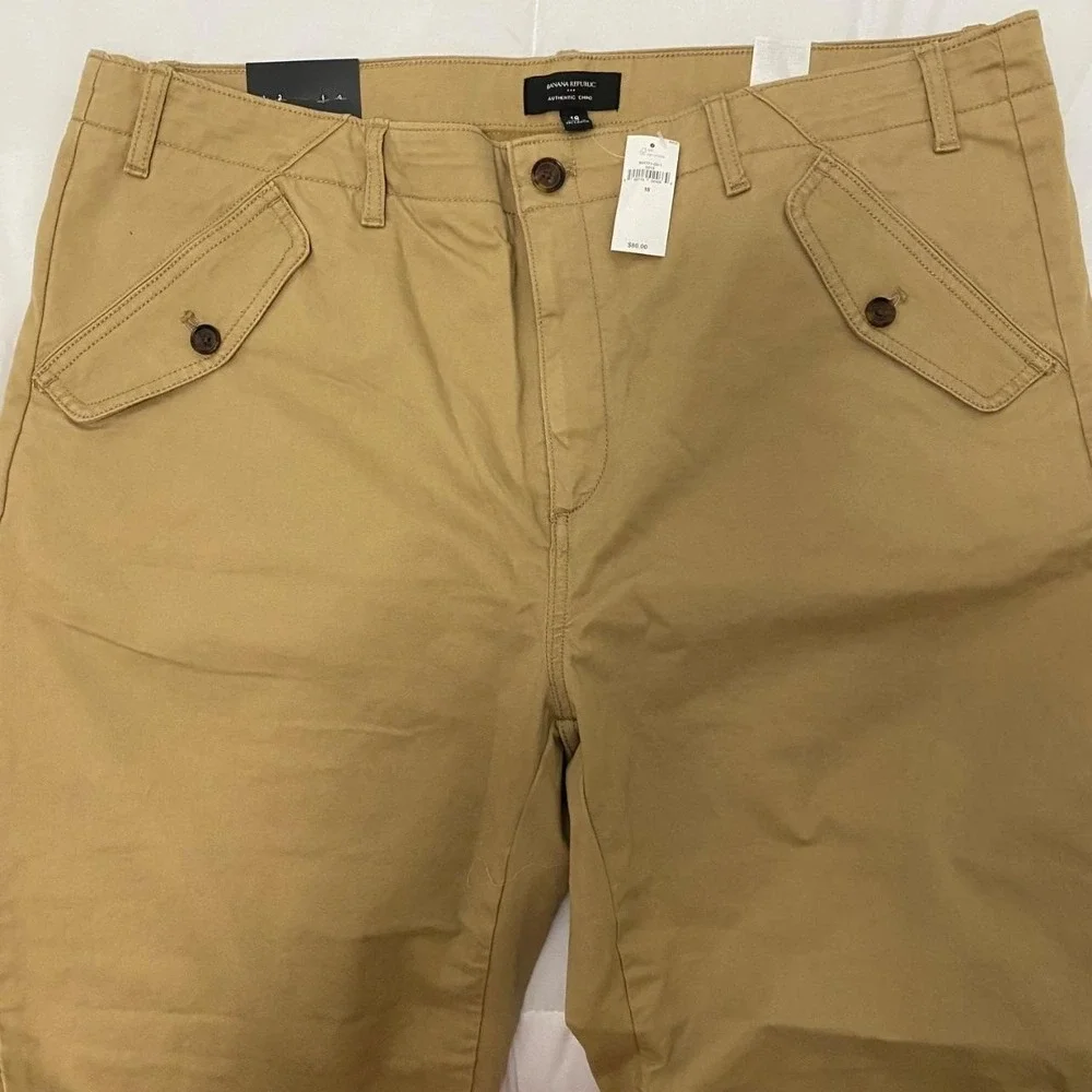 Banana Republic tan Chino Pants Women's Size 18